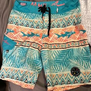 Maui and Sons Board Shorts—Size 30 Waist